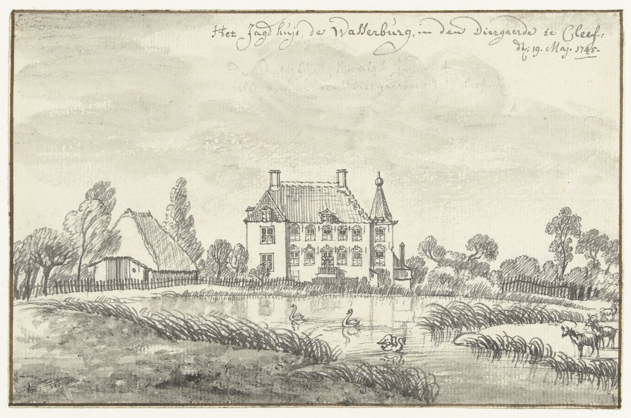 Het Huis de Wasserburg, Kleef door Jan de Beijer