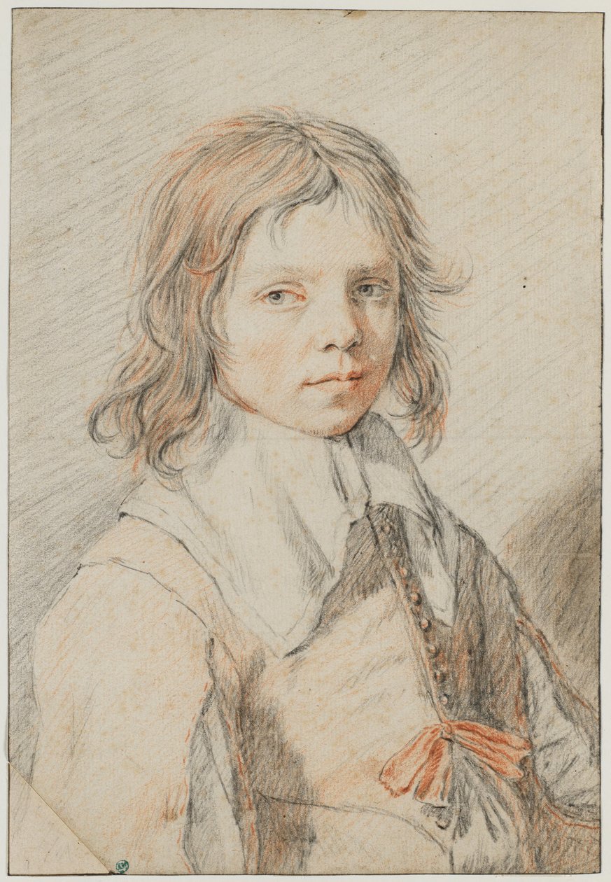 Portret van een jongen door Jan de Bray