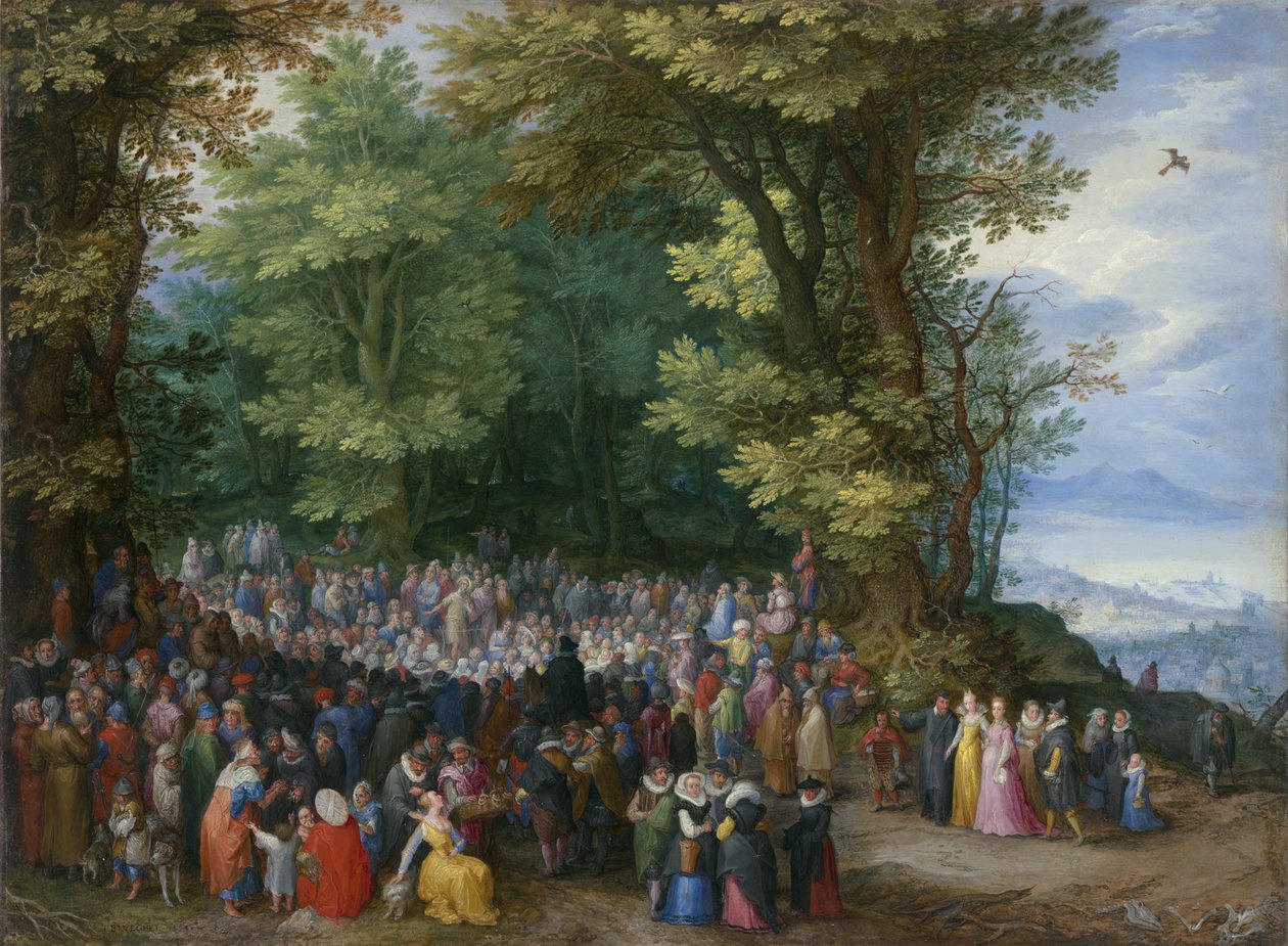 De Bergrede door Jan the Elder Brueghel