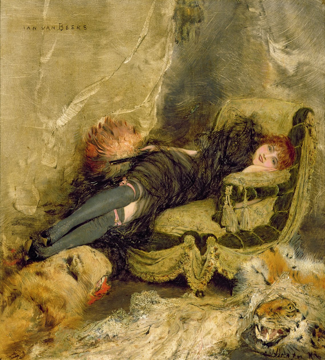 De Courtisane door Jan van Beers
