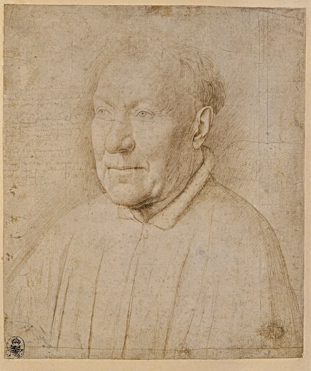 Kardinaal Niccolo Albergati door Jan van Eyck