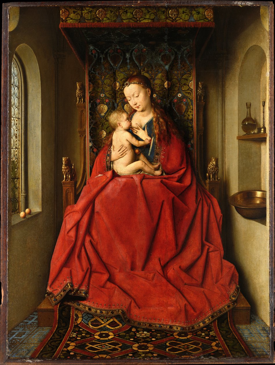 Lucca-Madonna door Jan van Eyck
