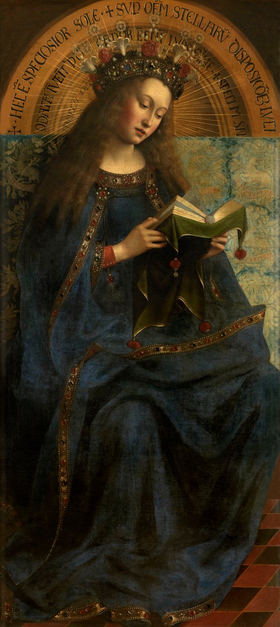 Maria door Jan van Eyck