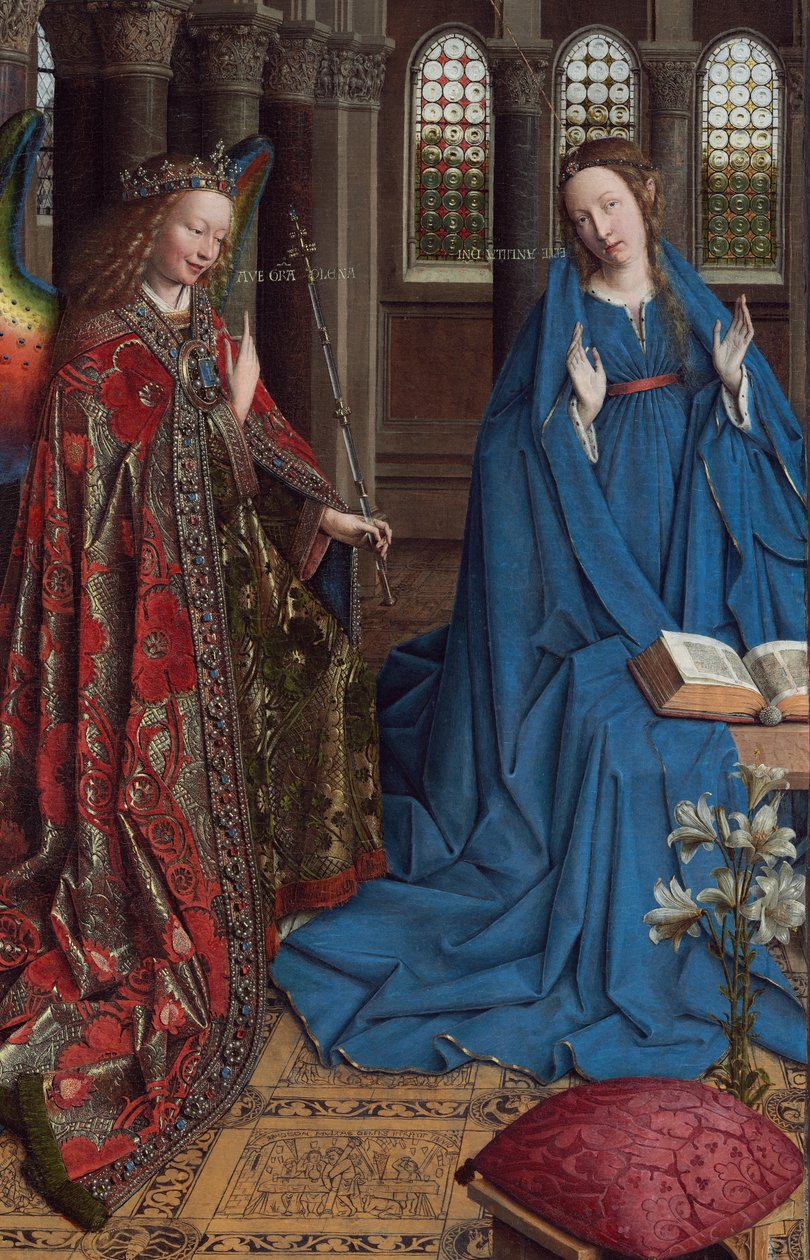 De Aankondiging door Jan van Eyck