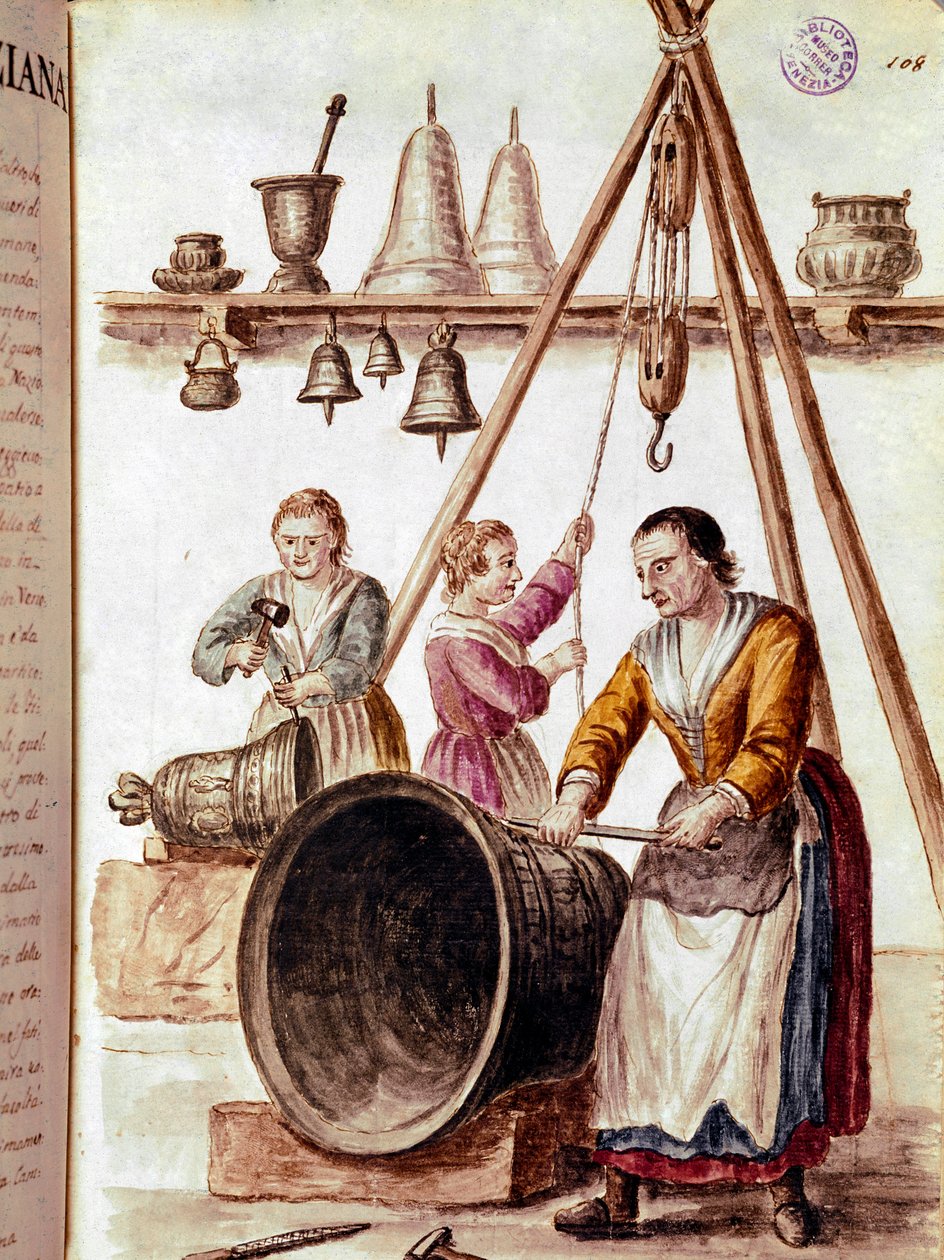 Ambachten: de klokkenmaker door Jan van Grevenbroeck