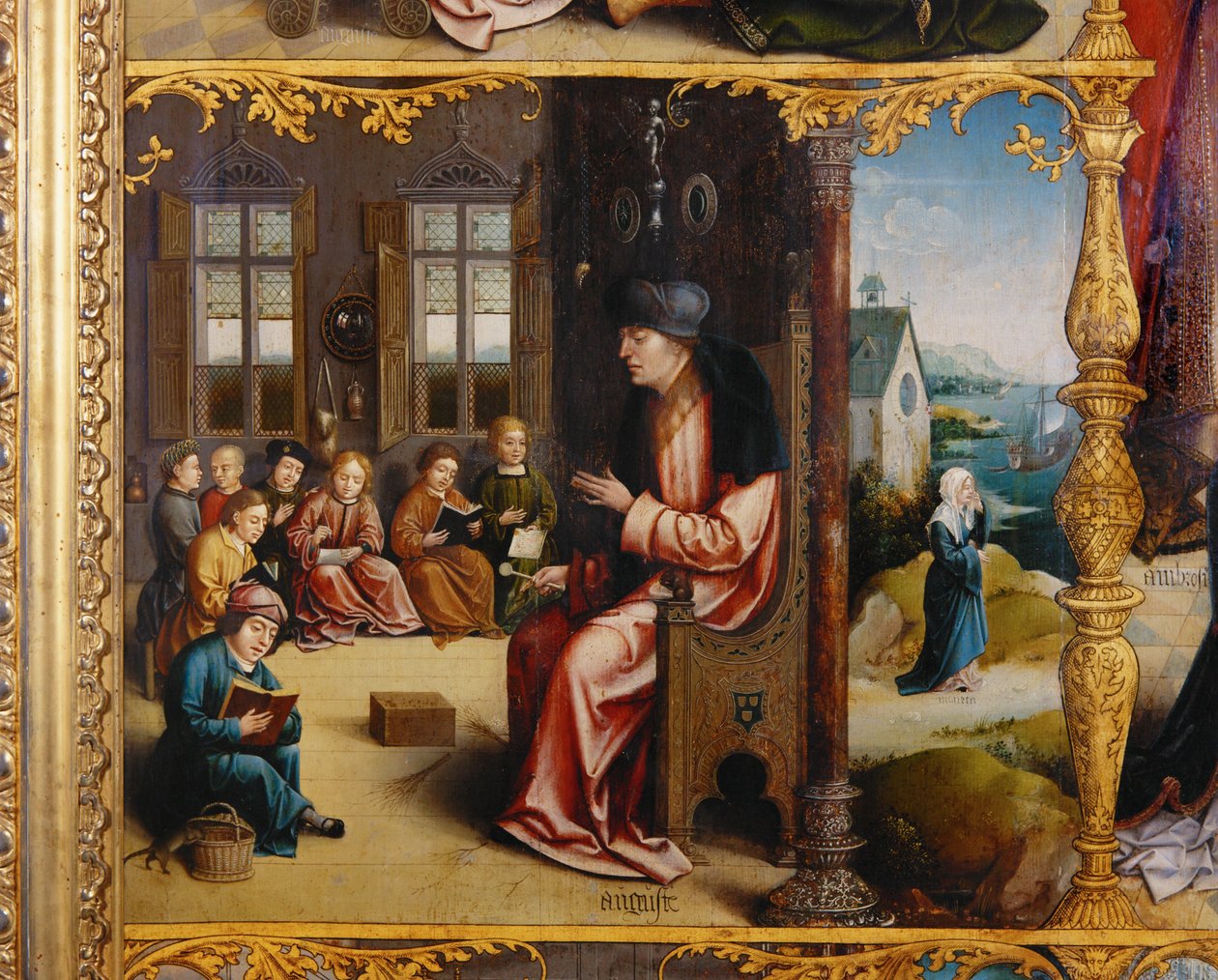 Sint-Augustinus altaar door Jan van Scorel