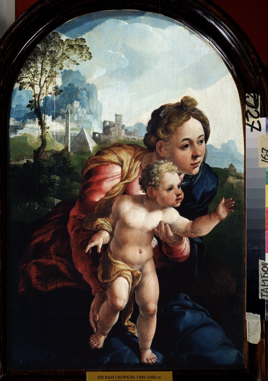Maagd en kind, 1530 door Jan van Scorel