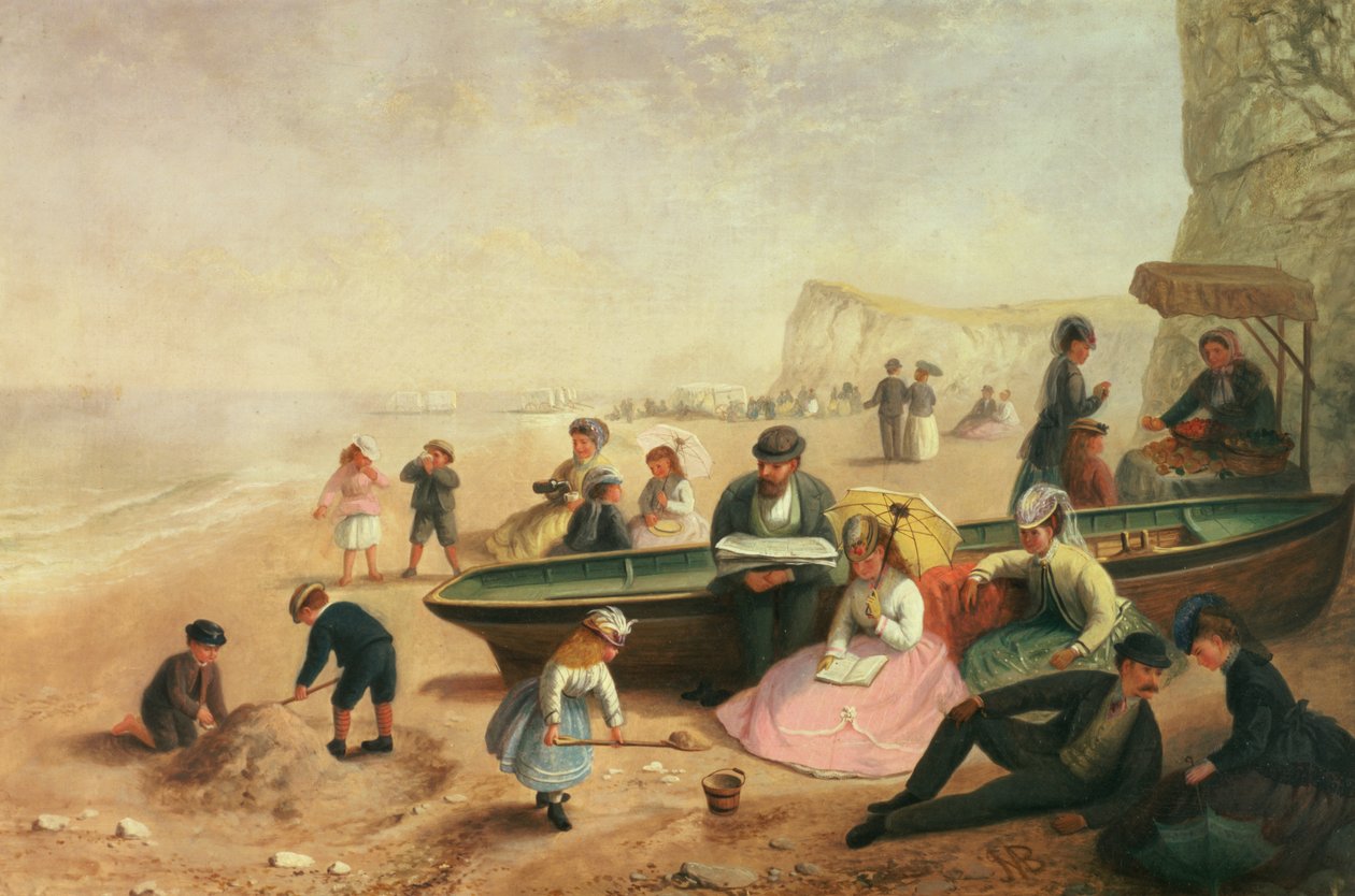 Een Zeetafereel door Jane Maria Bowkett
