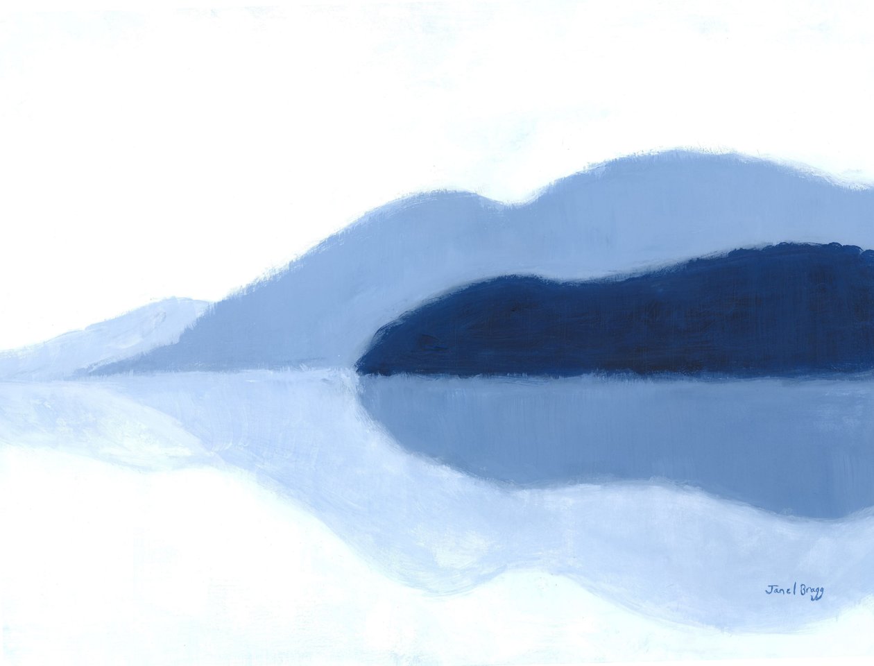 San Juan Eilanden Reflecties, c.2021 door Janel Bragg