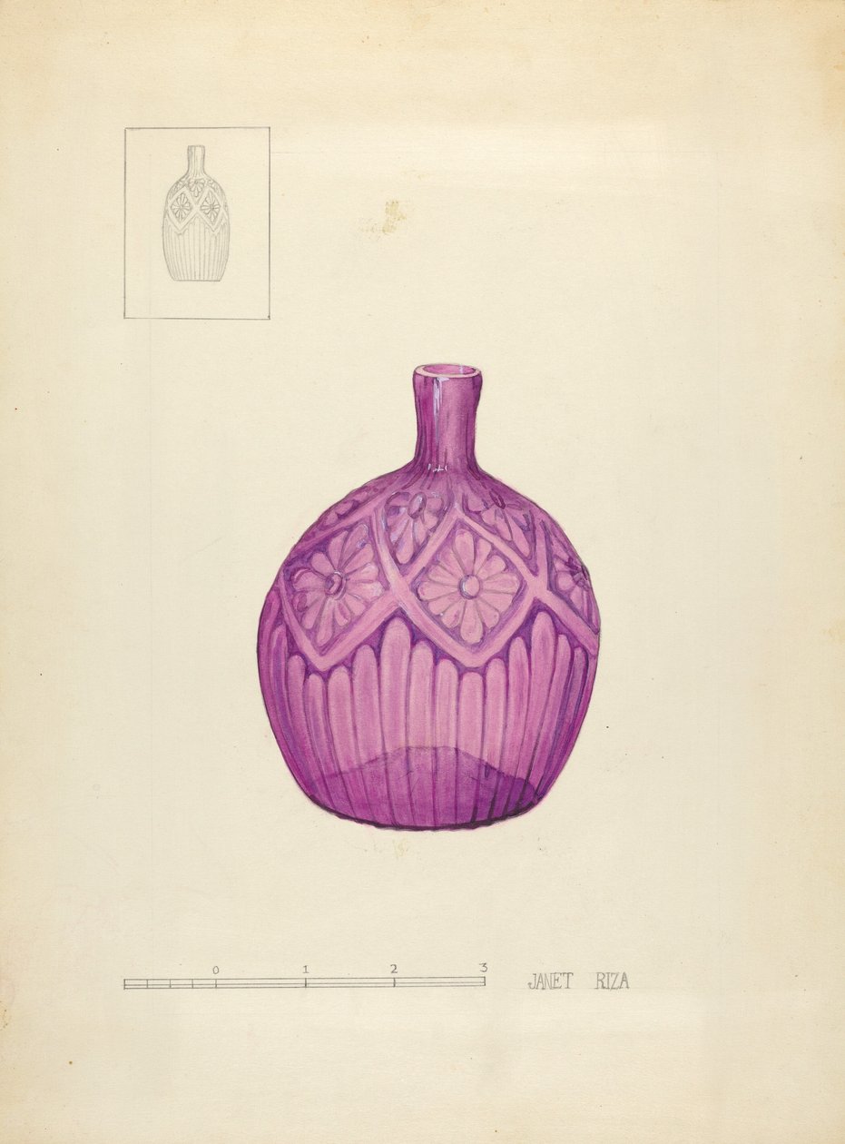 Geblazen Glas door Janet Riza