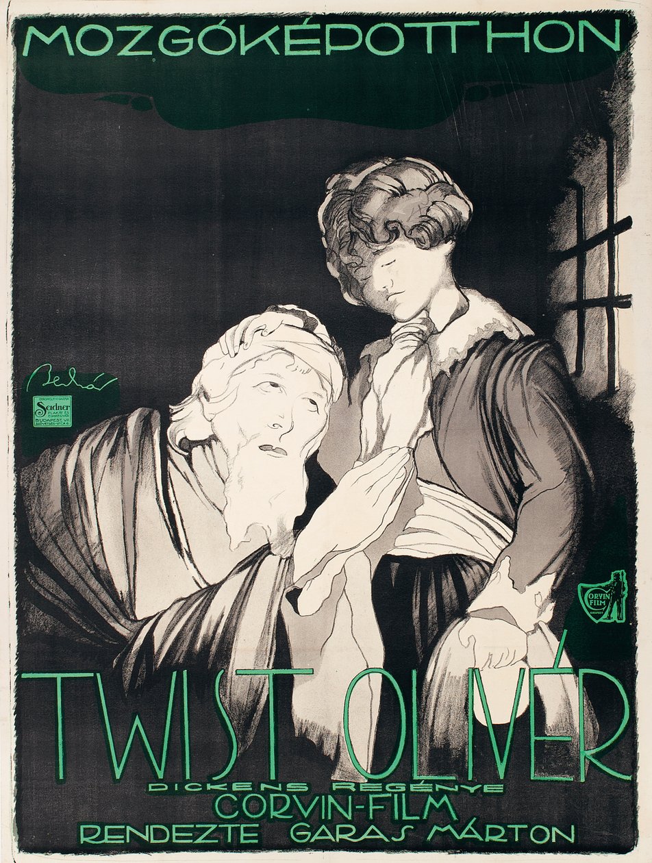 Poster voor de stomme film 
