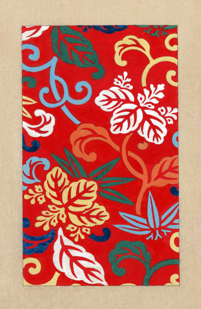 Ontwerp voor stof voor het maken van kimono