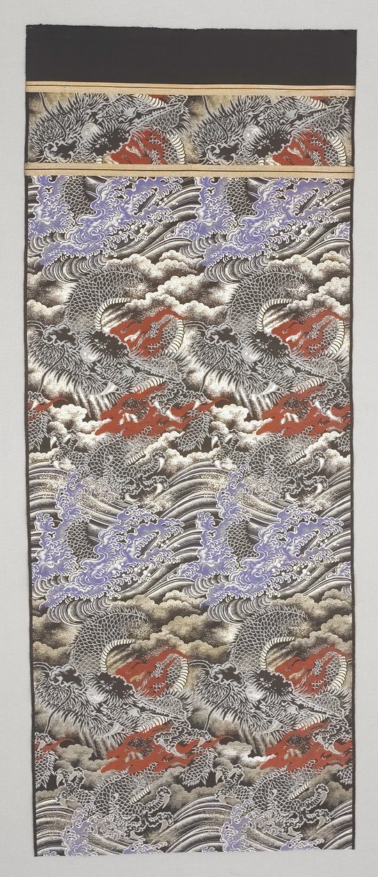 Obi fragment door Japanese School