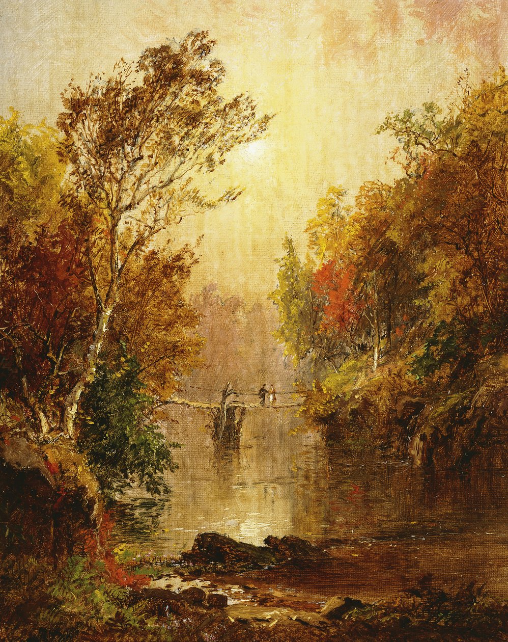 Herfst op de Wawayanda, 1877 door Jasper Francis Cropsey