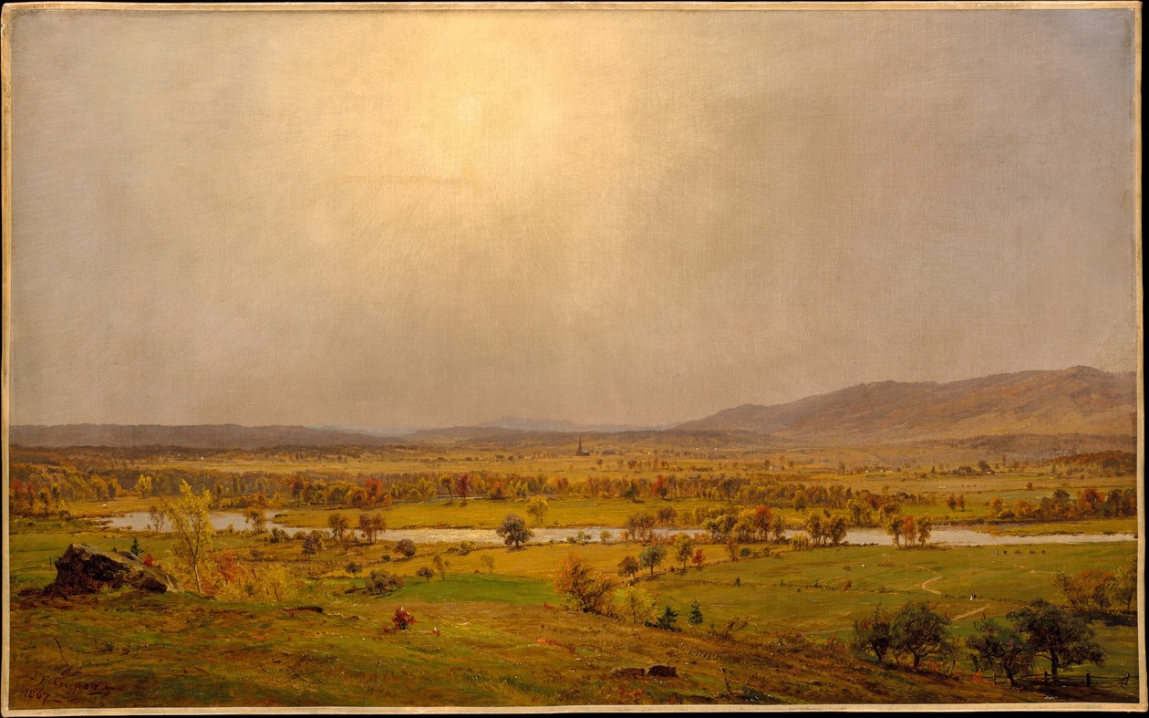 Pompton Plains, New Jersey door Jasper Francis Cropsey