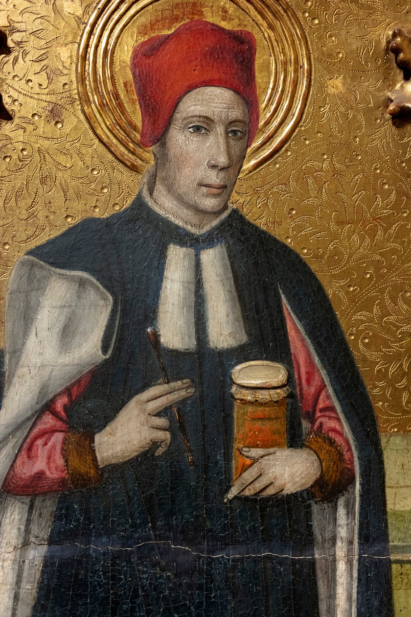 Altaarstuk (Retaule dels sants Abdó i Senén) door Jaume Huguet
