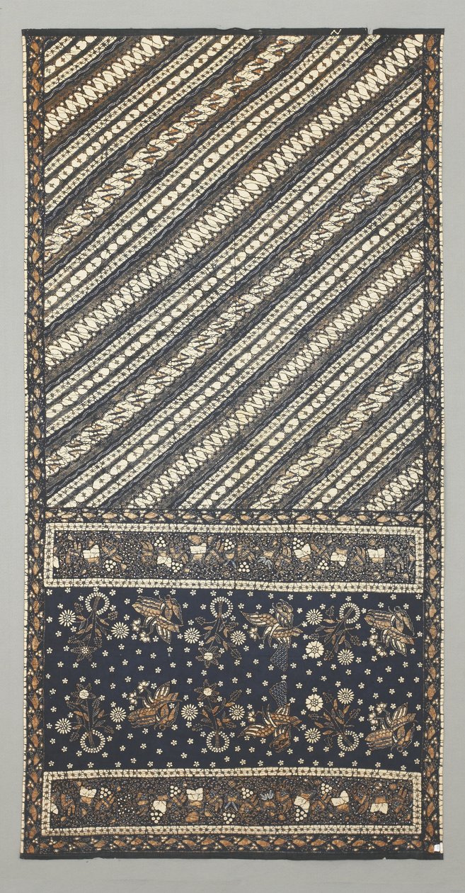Sarong (kain kapala) door Javanese School