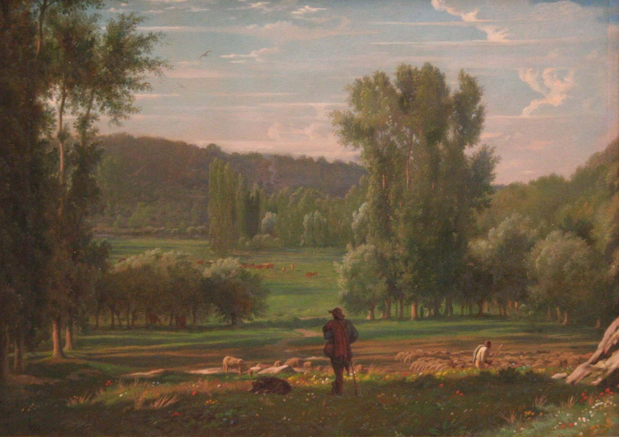 Omgeving van Wenen door Jean Auguste Dominique Ingres