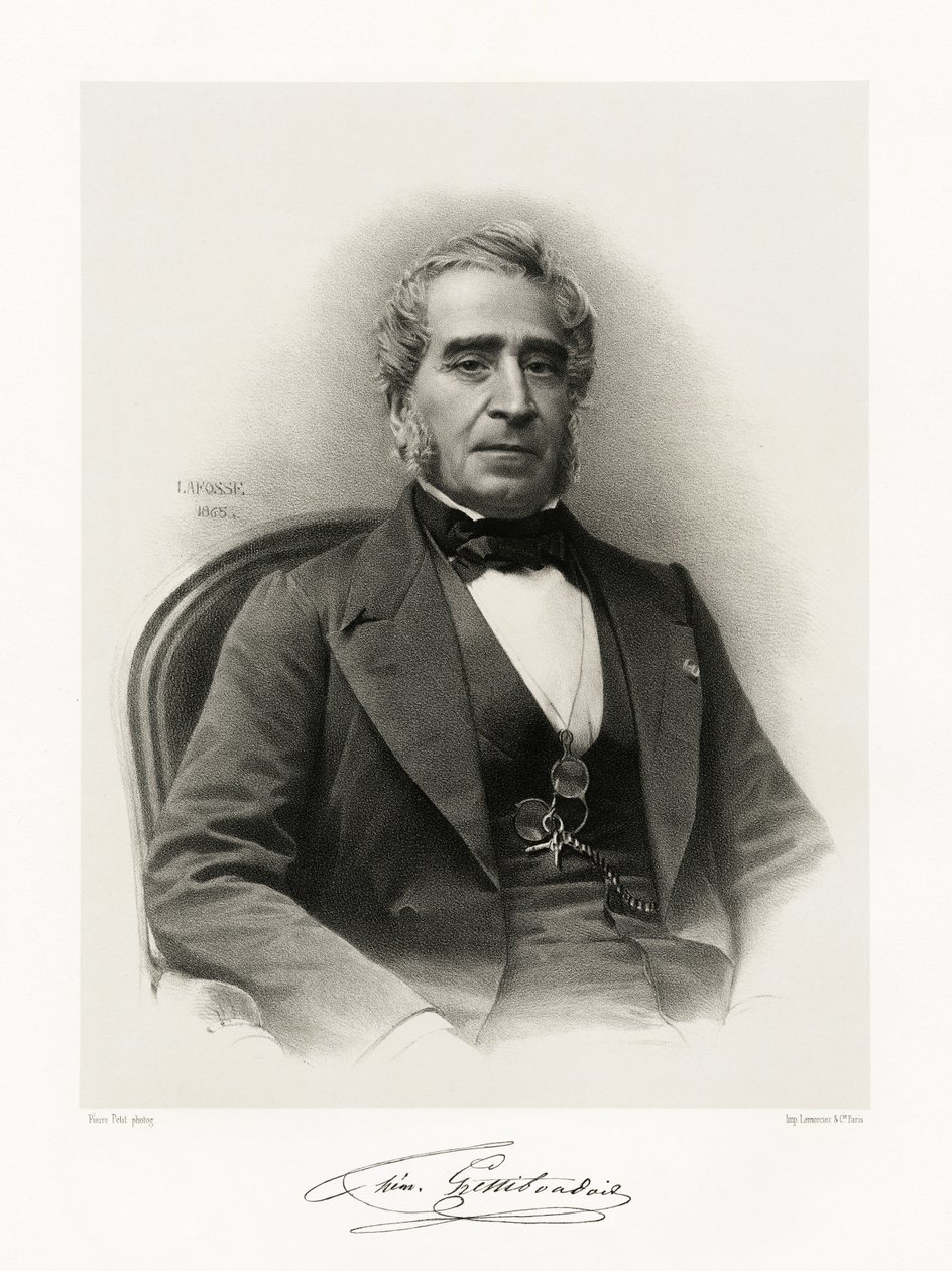 Gaspard Thémistocle Lestiboudois door Jean Baptiste Adolphe Lafosse