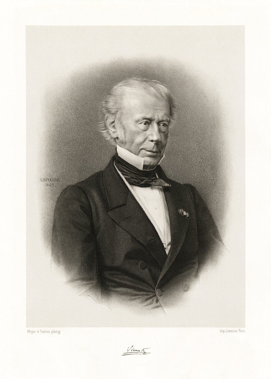 Jean Pons Guillaume Viennet door Jean Baptiste Adolphe Lafosse