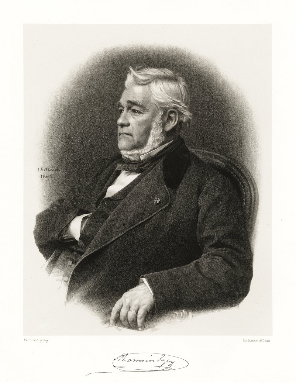Louis Auguste Monnin-Japy door Jean Baptiste Adolphe Lafosse