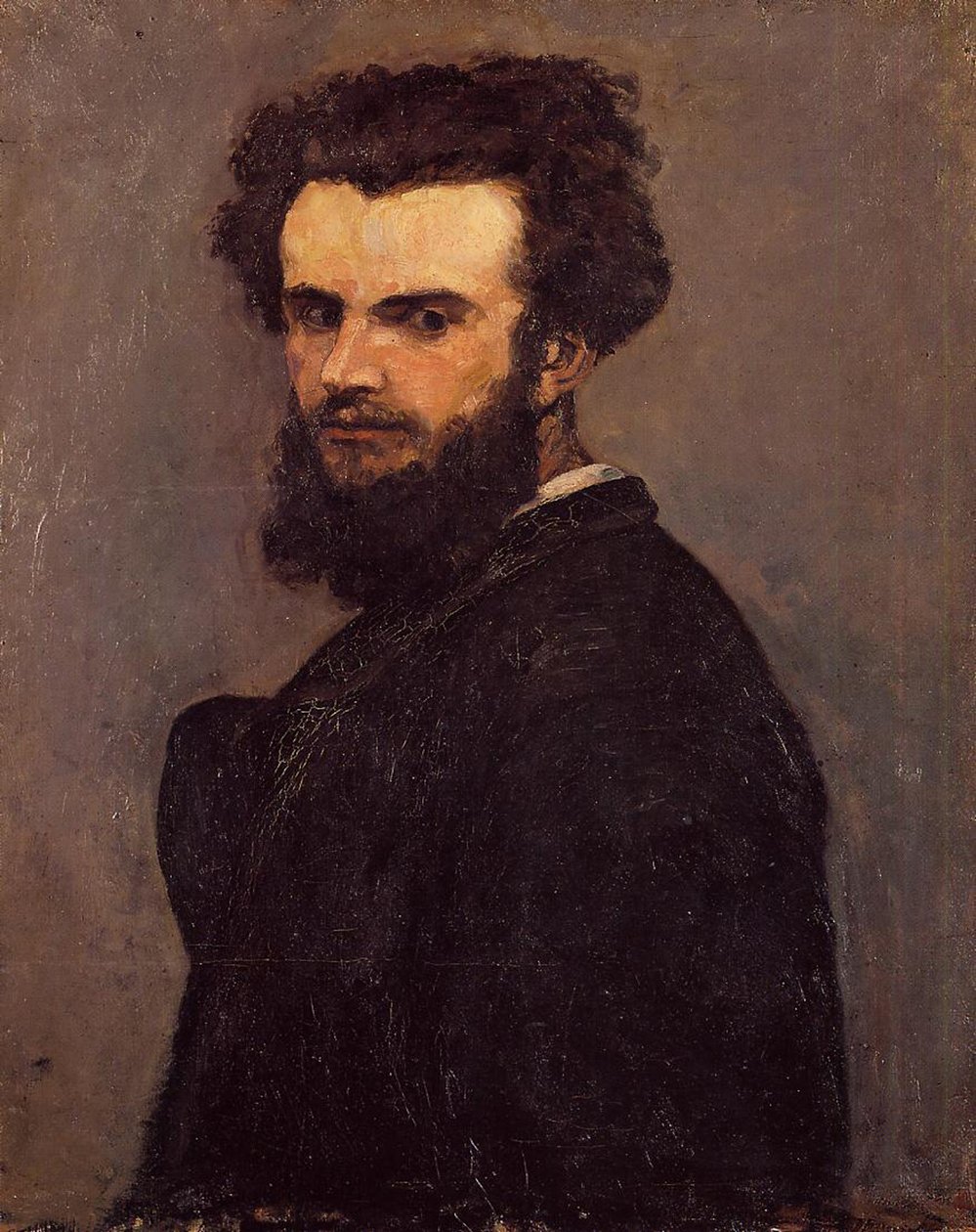 Zelfportret, c.1875 door Jean Baptiste Armand Guillaumin