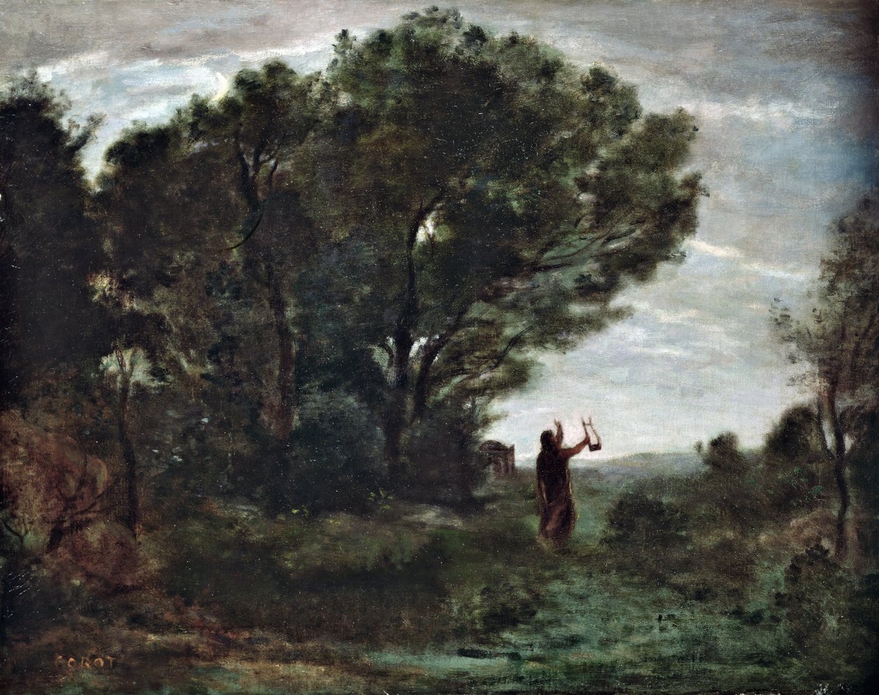 Orpheus door Jean-Baptiste-Camille Corot