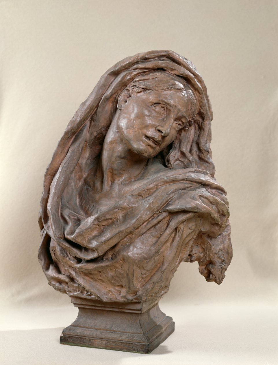 Mater Dolorosa, 1869-70 door Jean Baptiste Carpeaux