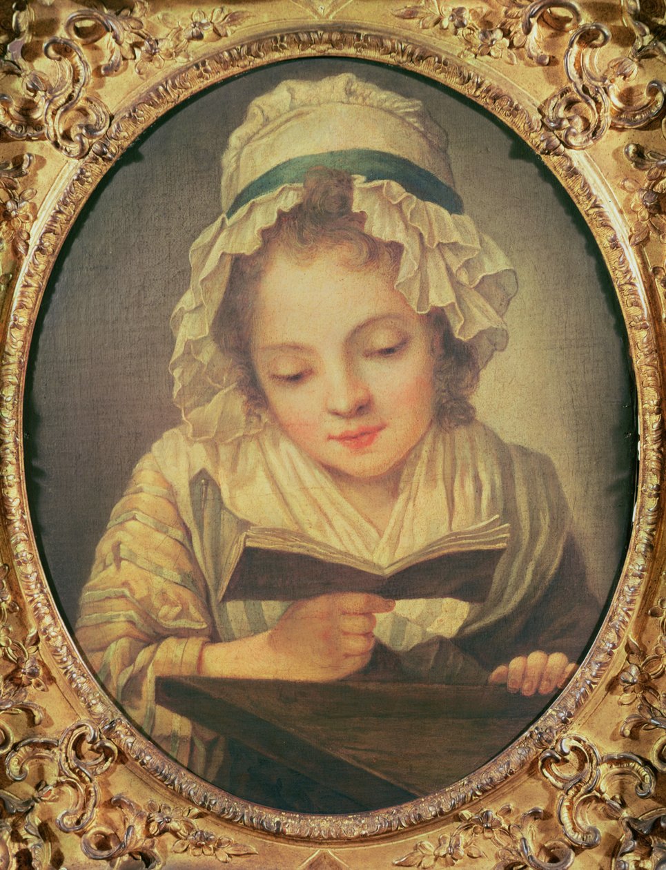 De lezer door Jean Baptiste Greuze