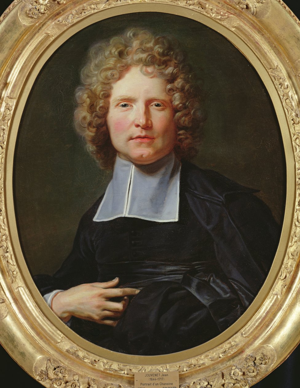 Portret van een kanunnik door Jean Baptiste Jouvenet
