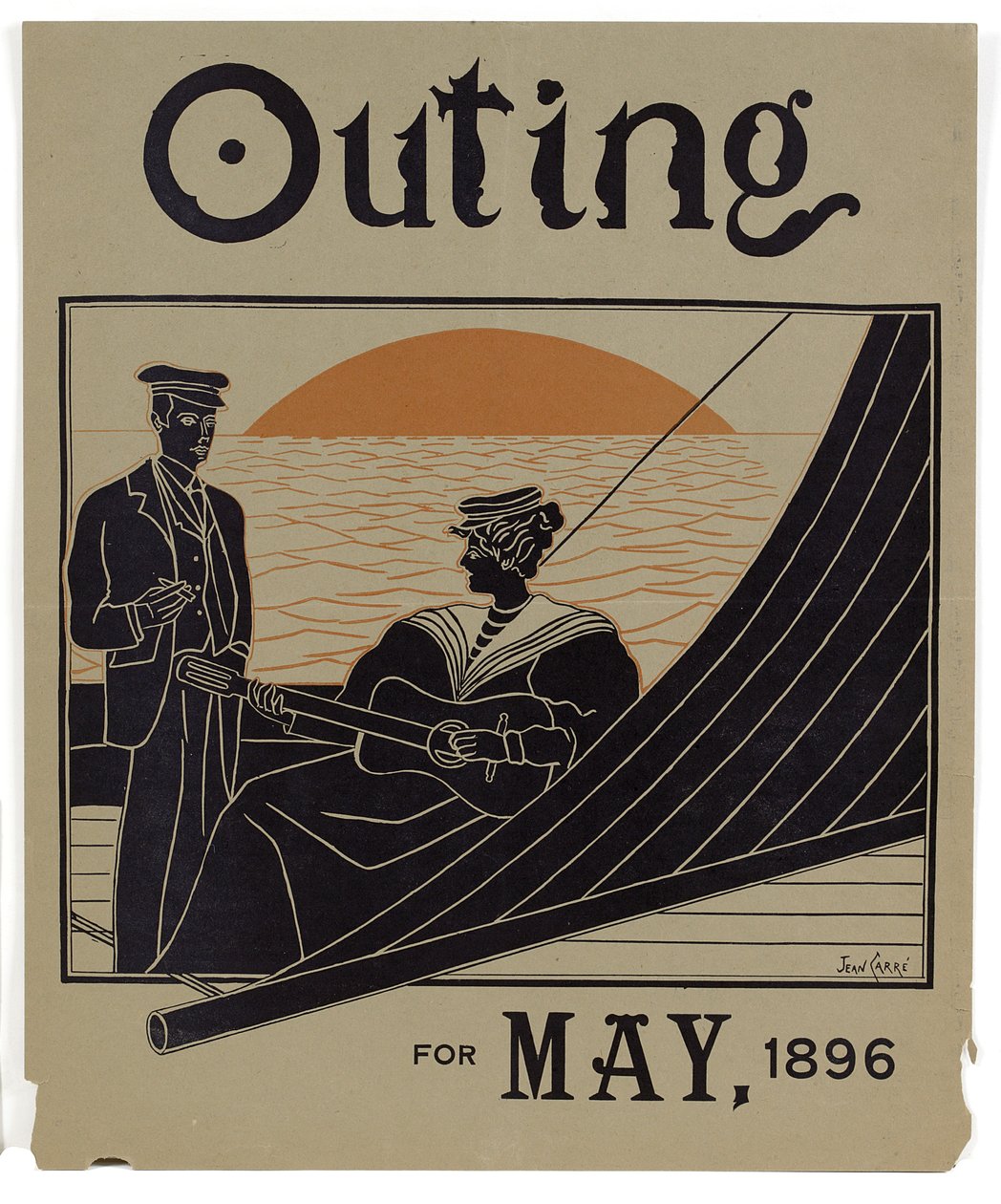 Uitje, voor mei, 1896 door Jean Carré
