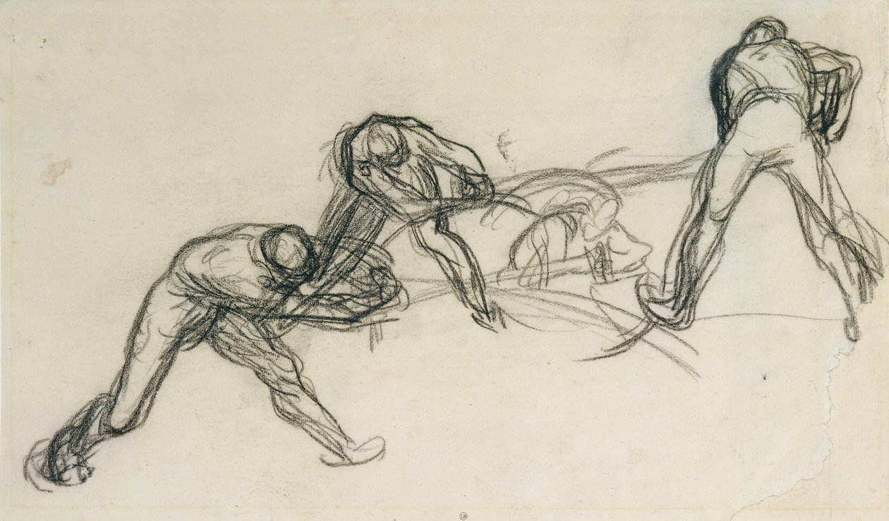 De zaagmolens door Jean Francois Millet