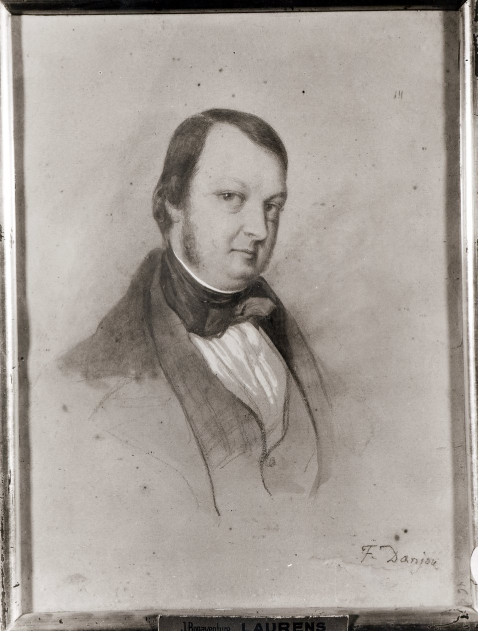 Portret van Frederic Chopin (1810-49) door Jean Joseph Bonaventure Laurens
