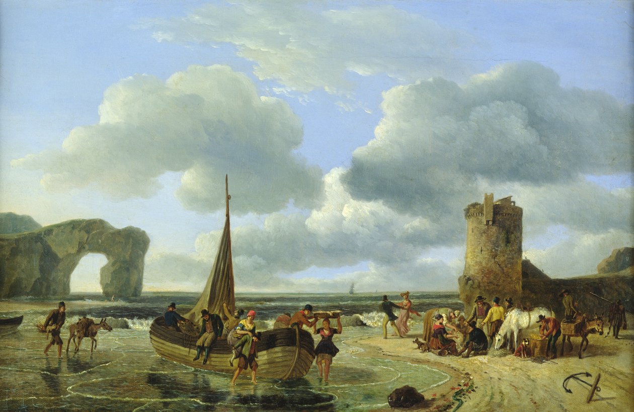 Kustscène door Jean Louis De Marne