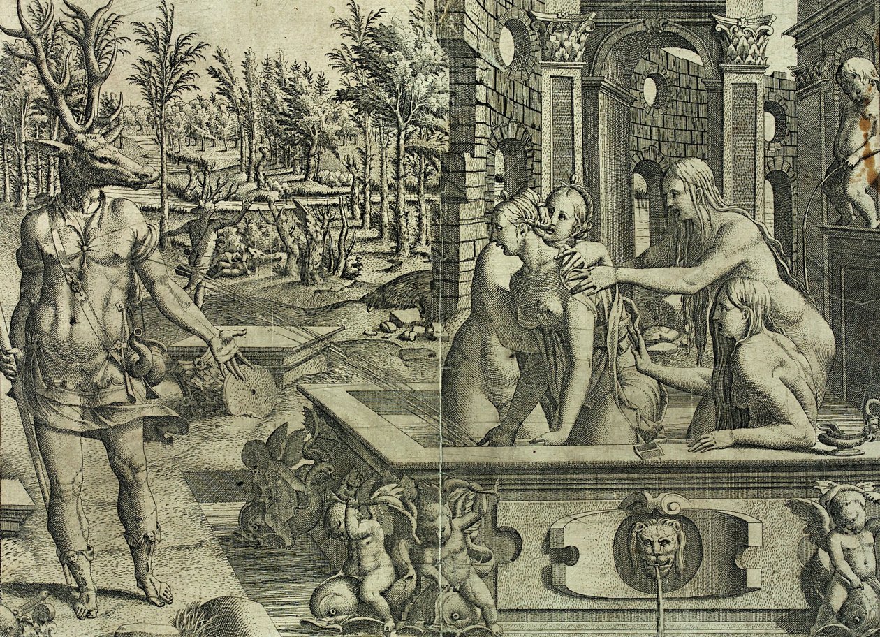 De Transformatie van Actaeon door Jean Mignon
