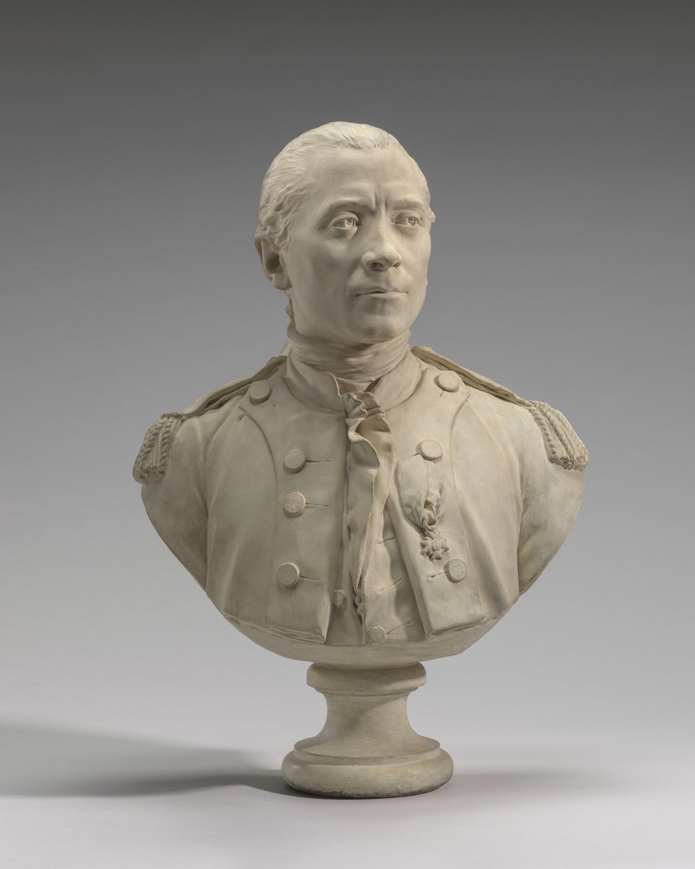 John Paul Jones door Jean-Antoine Houdon