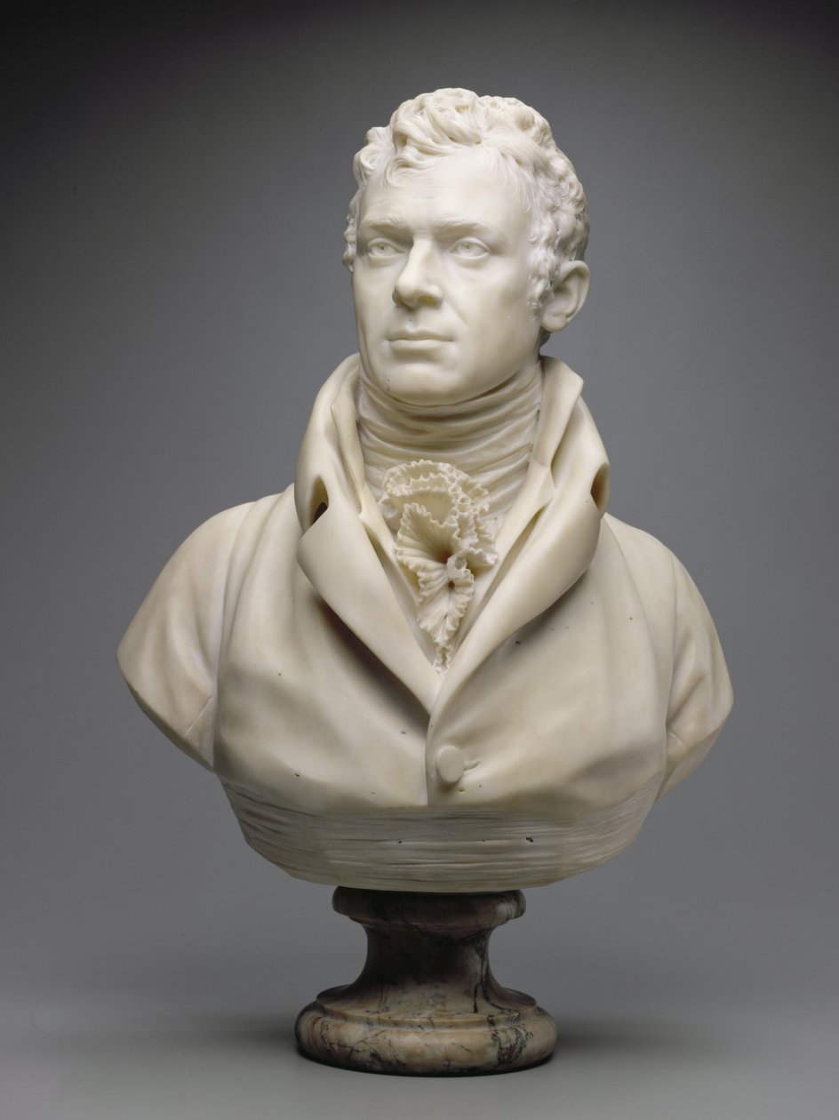 Robert Fulton door Jean Antoine Houdon