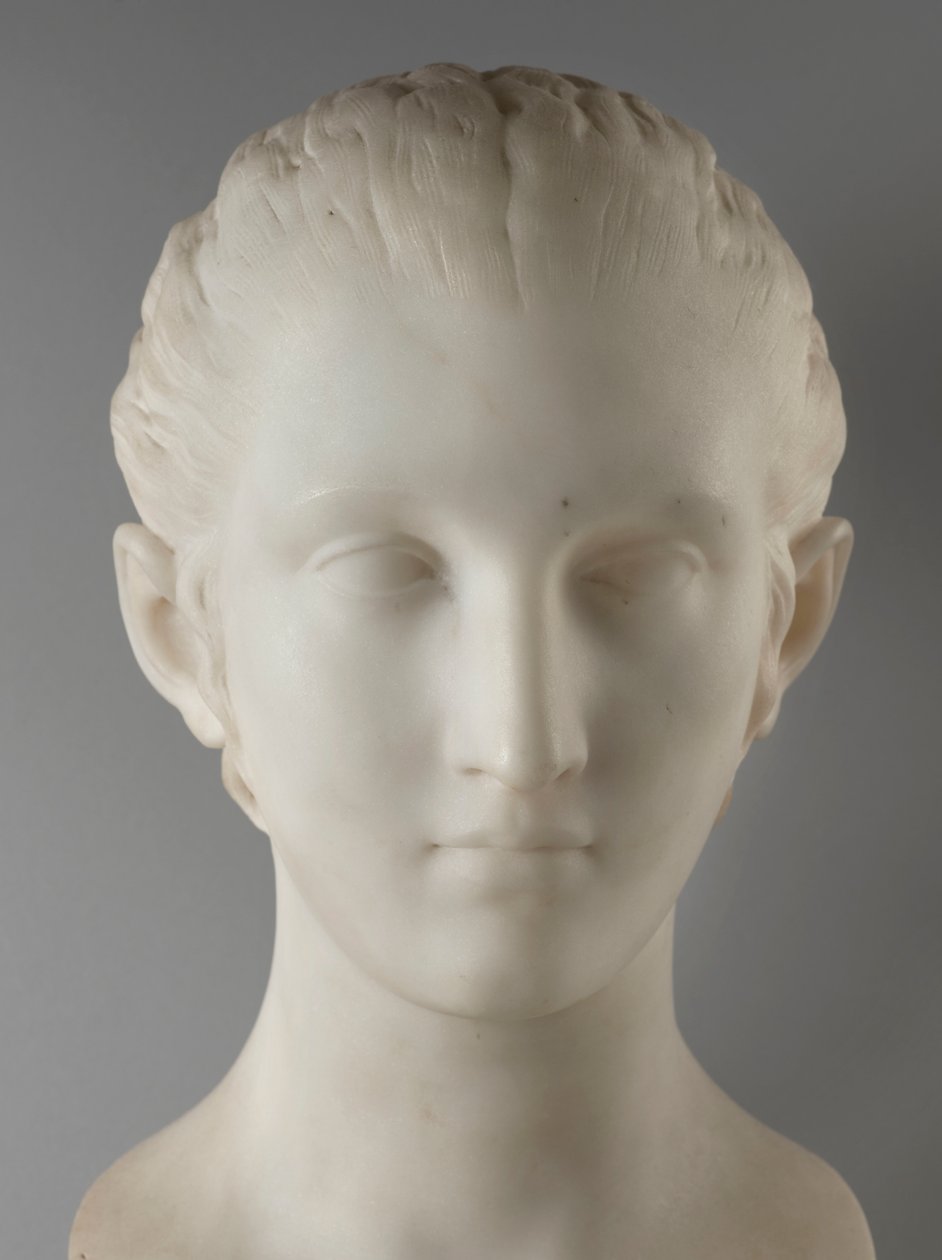 Een boerenvrouw uit Frascati door Jean-Antoine Houdon