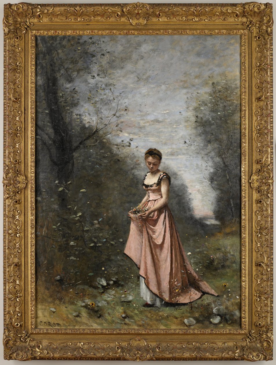 De lente van het leven door Jean-Baptiste-Camille Corot