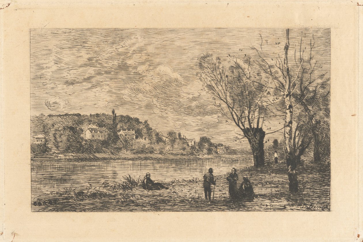 Ville d’Avray door Jean-Baptiste-Camille Corot