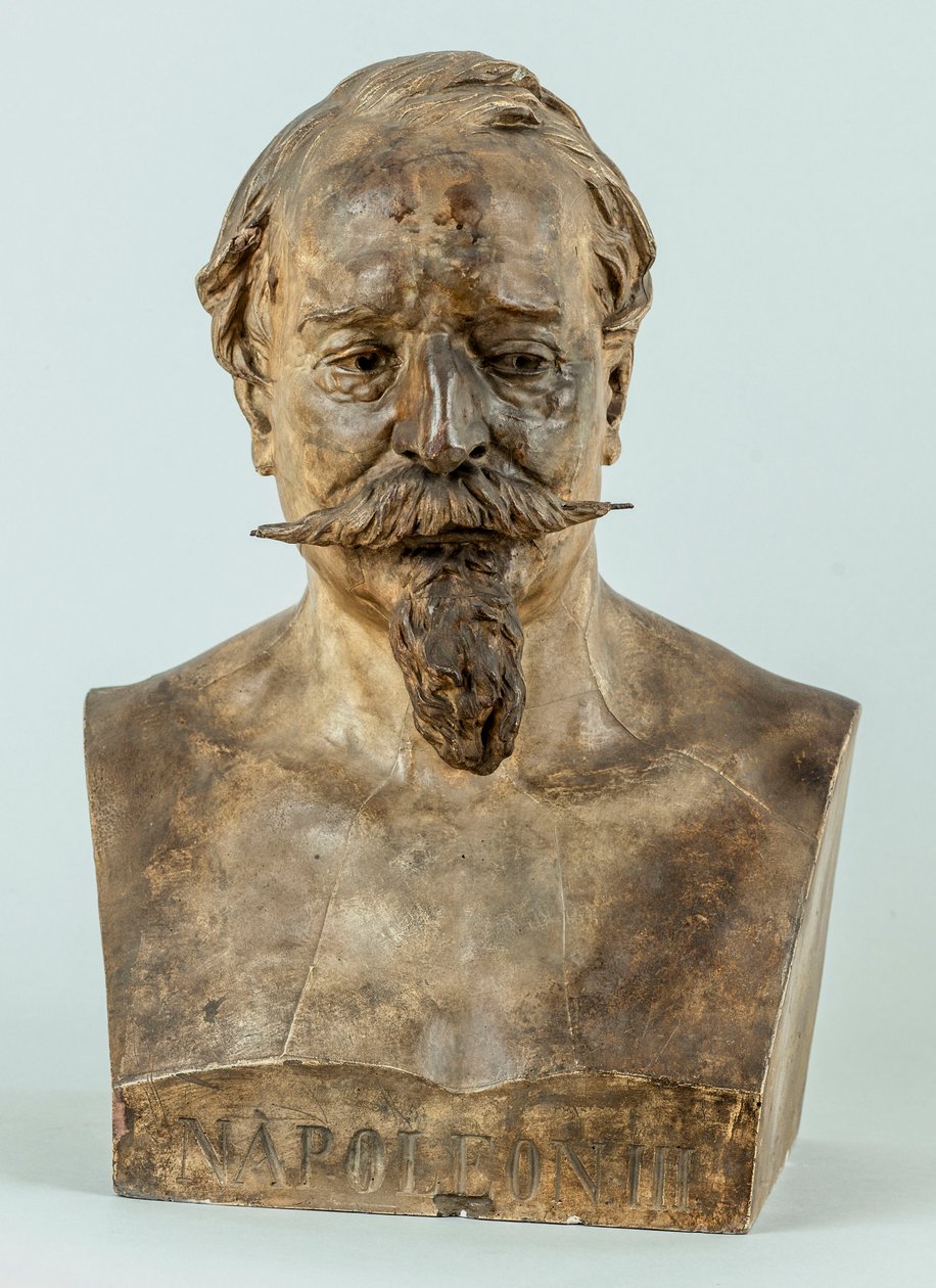 Buste van Napoleon III door Jean-Baptiste Carpeaux