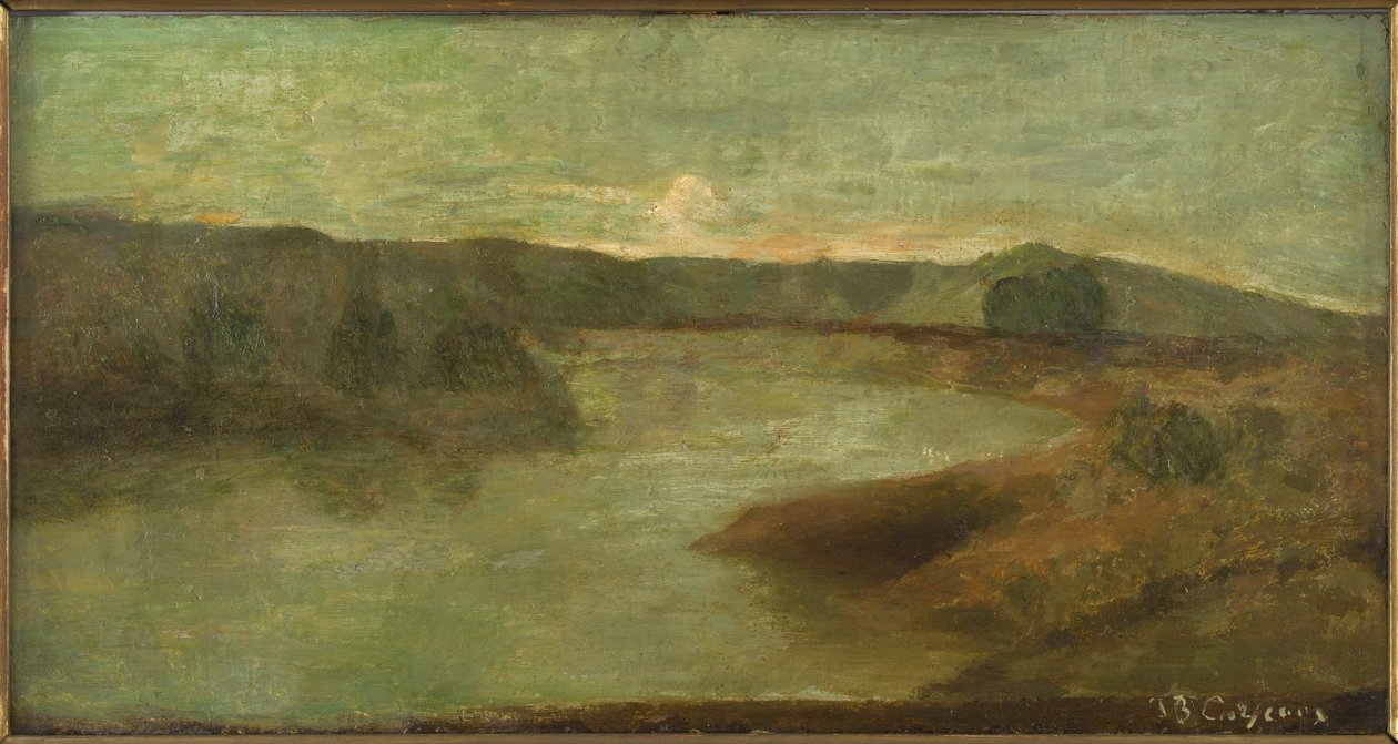 Rivier, Italië, tussen 1856 en 1862 door Jean Baptiste Carpeaux