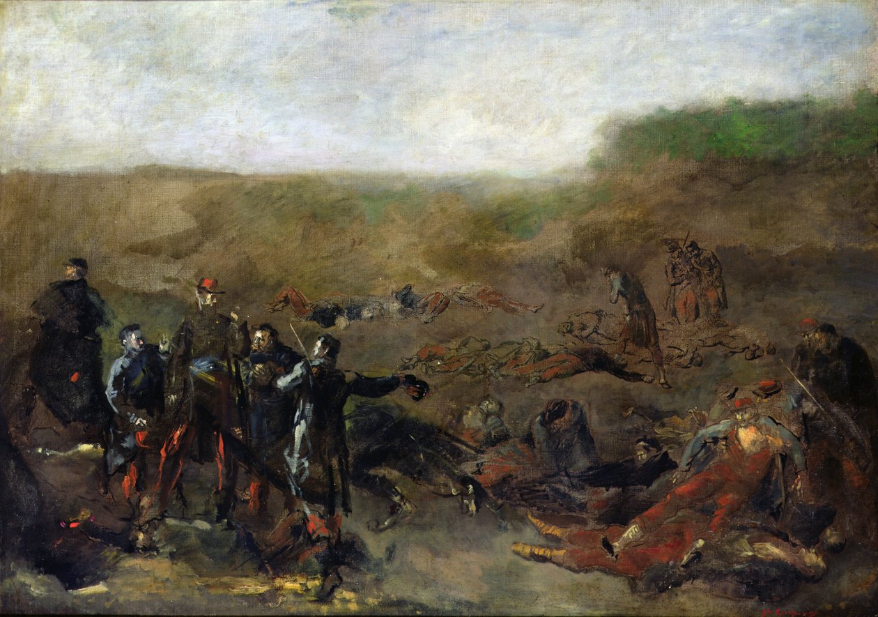 De opstanding van de doden in Montretout door Jean-Baptiste Carpeaux