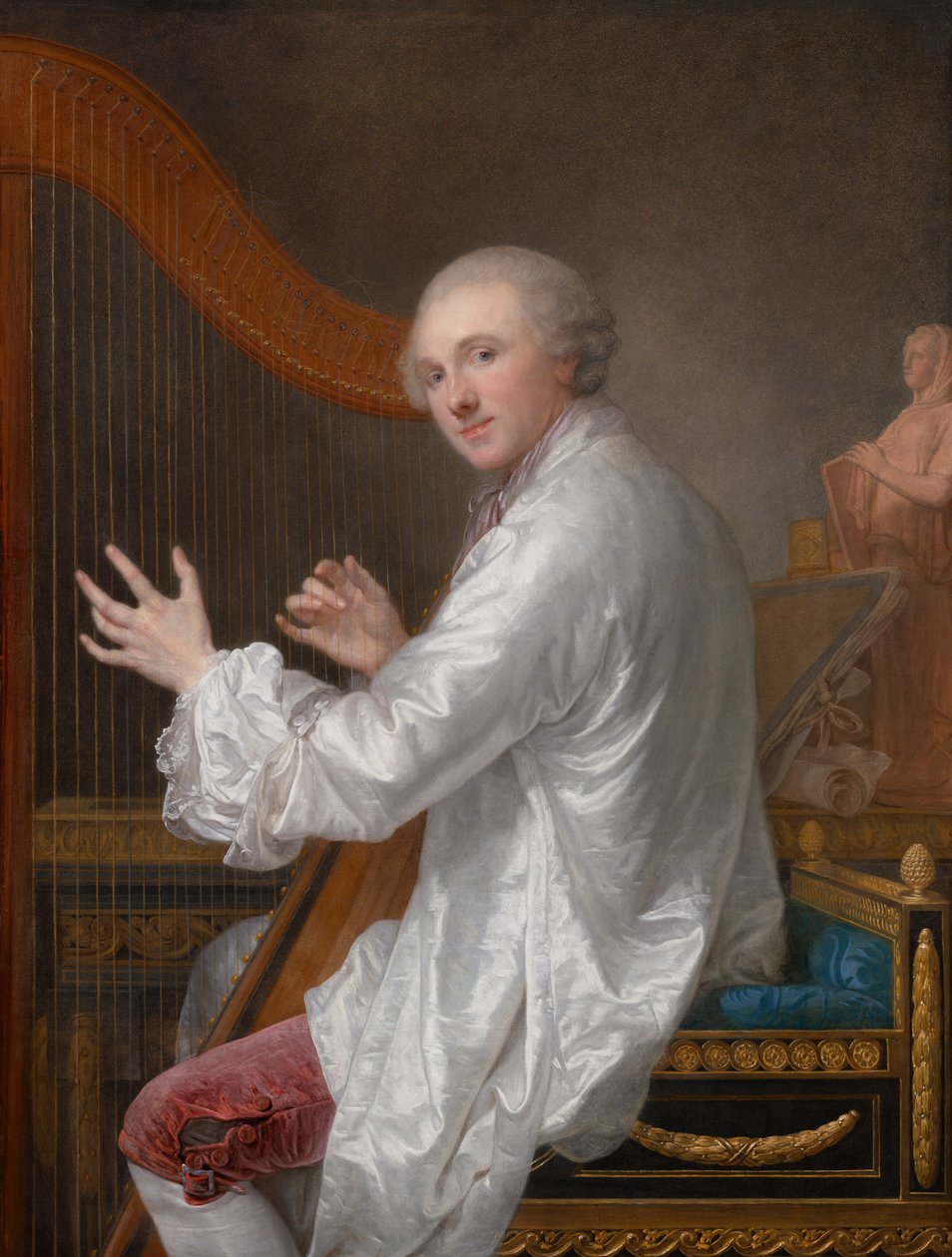 Ange Laurent uit „La Live de Jully“ door Jean-Baptiste Greuze
