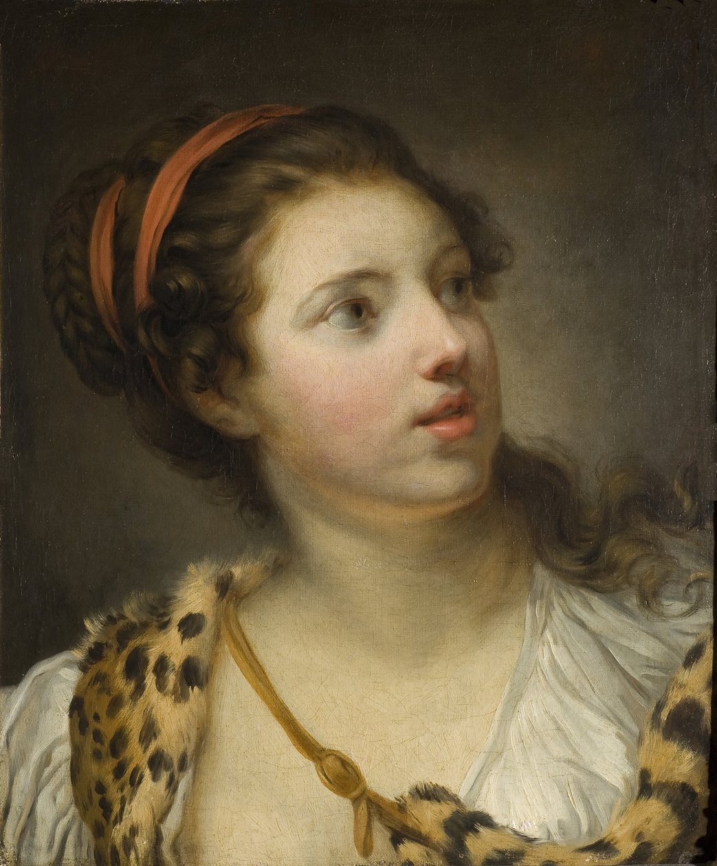 De nimf Callisto door Jean-Baptiste Greuze