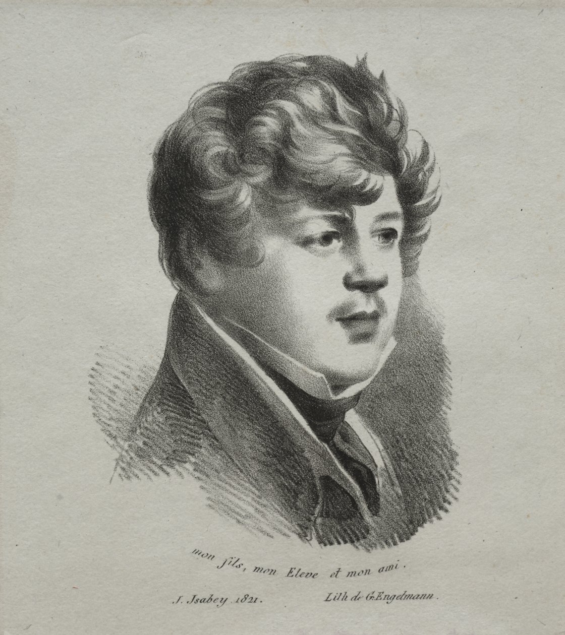 Eugène Isabey door Jean-Baptiste Isabey