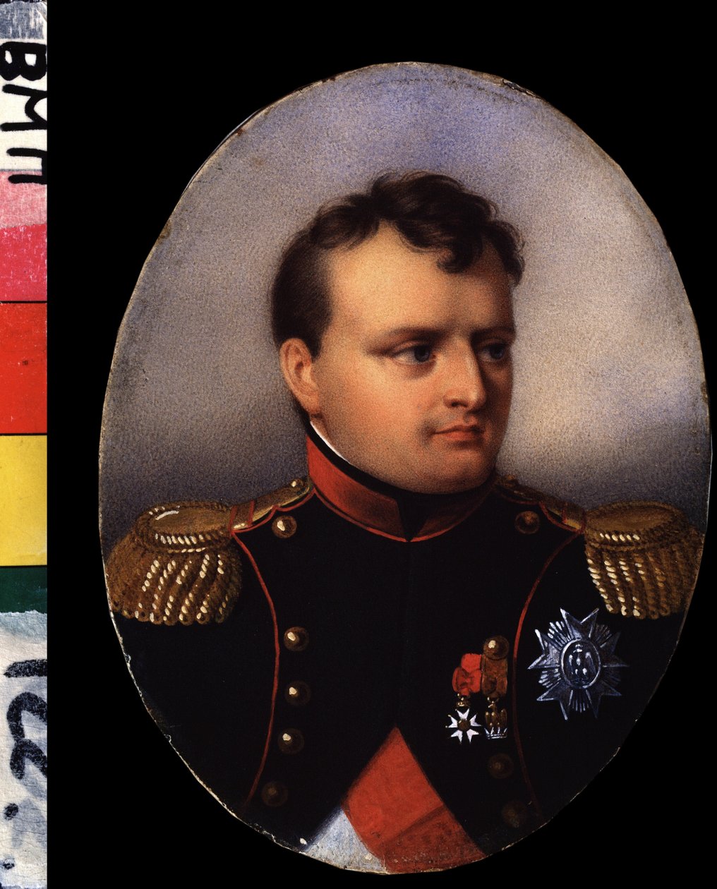 Portret van keizer Napoleon I Bonaparte door Jean Baptiste Isabey