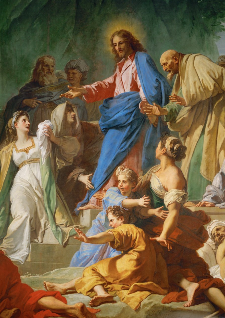 La resurrection de Lazare - de wederopstanding van Lazarus ... door Jean Baptiste Jouvenet