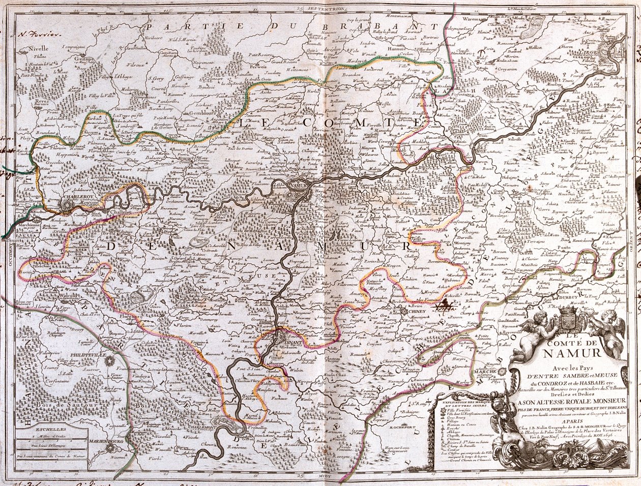 Waals Gewest, België door Jean Baptiste Nolin