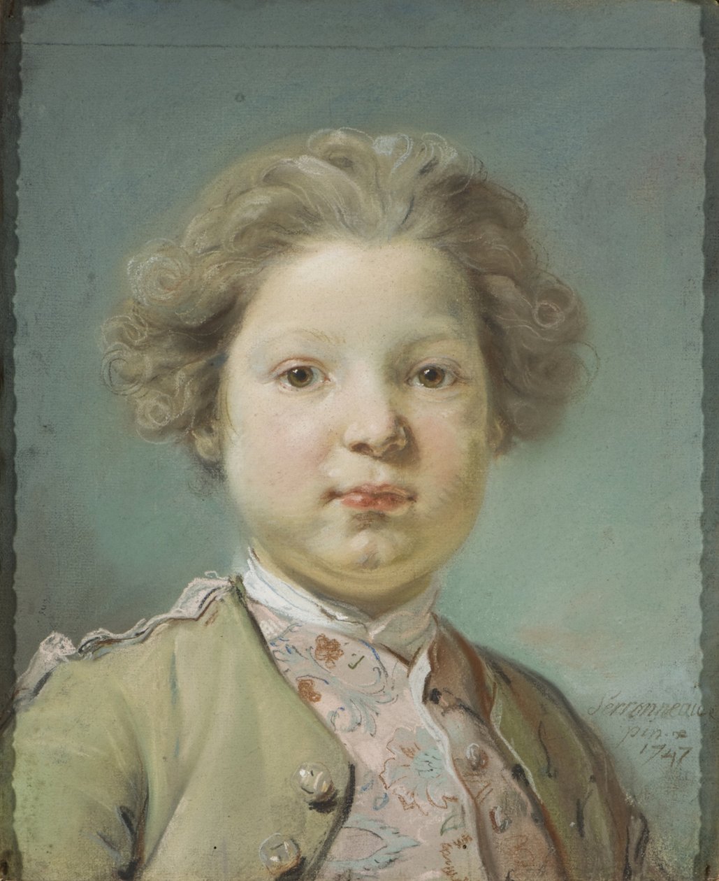 Jean-Baptiste Antoine Lemoyne, koninklijk raadgever door Jean-Baptiste Perronneau